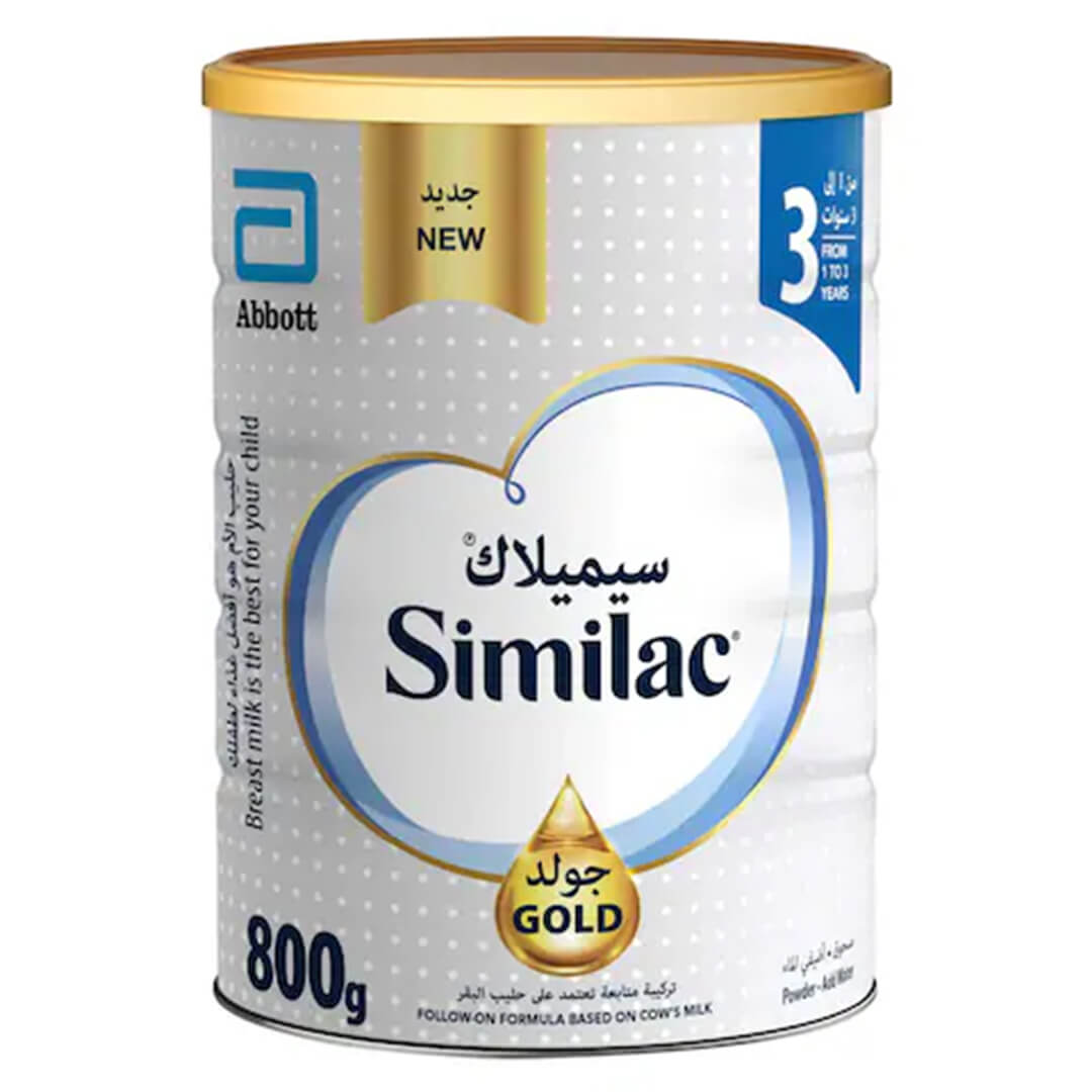 Similac Advance Gold Follow-on Formula Milk Powder Stage 3 from 1 to 3 Years 800g