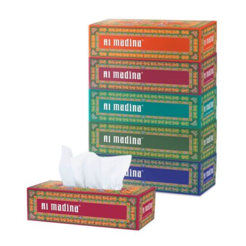 Al Madina Facial Tissue 1 pack of 5 box