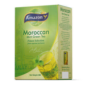 Amazon Moroccan Mint Green Tea Leaf 200g