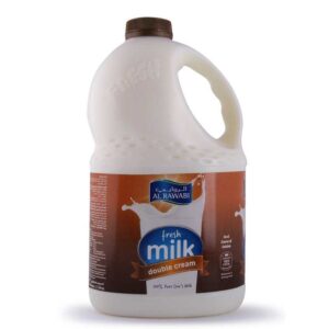Al Rawabi Double Cream Fresh Milk 2ltr