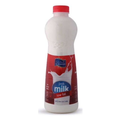 Al Rawabi Low Fat Fresh Milk 1ltr