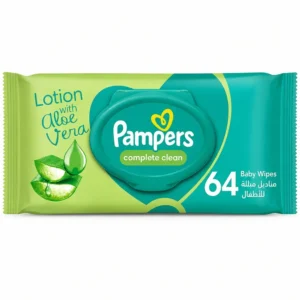 Pampers Complete Clean Baby Wipes with Aloe Vera Lotion