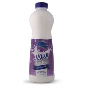 Al Rawabi Super Milk Full Cream Fresh Milk 1ltr