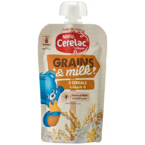 Nestle Cerelac Grains Milk 5 Cereals from 6 Months