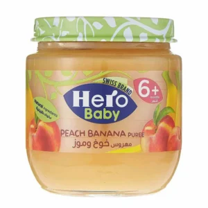 Hero Baby Peach Banana Baby Food Puree