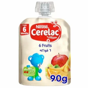 Nestle Cerelac 6 Fruits Puree Pouch Baby Food from 6 Months