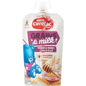 Nestle Cerelac Grains Milk Wheat Honey from 6 Months