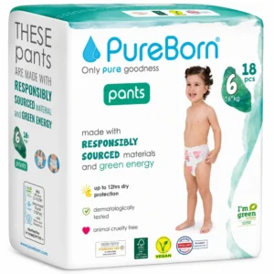 PureBorn Baby Diaper Pants  Size 6(16+ kg)