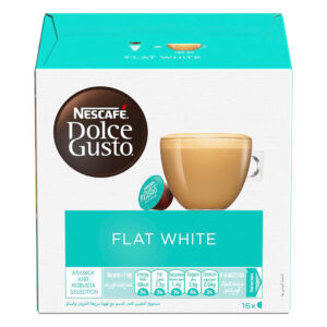Nescafe Flat White Coffee Flat White Coffee Capsules Coffee Capsules16 pcs Dolce Gusto White Coffee Nescafe Dolce Gusto Coffee