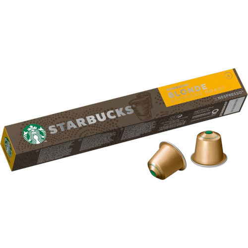 Starbucks Blonde Nespresso Coffee Buy Nespresso Coffee Pods Starbucks by Nespresso Blonde Online Starbucks Blonde Espresso Roast Espresso Roast 10 pcs