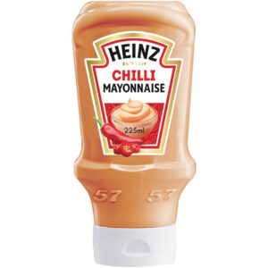 Heinz Fiery Chilli Mayonnaise Top Down Squeezy Bottle 225ml