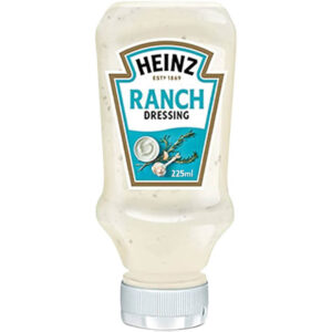 Heinz Original Ranch Dressing Top Down Squeezy Bottle 225ml