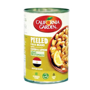 California Garden Peeled Egyptian Fava Beans with Cumin and Lemon 400 g
