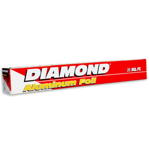Diamond Aluminium Foil Silver Small 25sqft