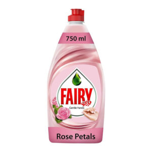 فيري سائل غسيل الأطباق الناعم عالايدي ببتلات الورد