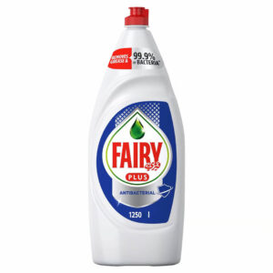 Fairy Plus Antibacterial Dishwashing Liquid Economic 1.25ltr