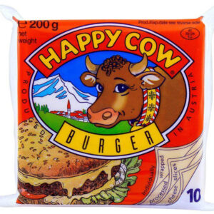 البقرة السعيدة شرائح جبن البرجر