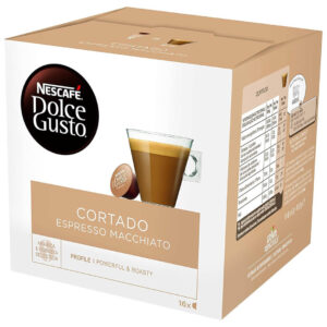 Nescafe Dolce Gusto Cortado Espresso Macchiato Coffee Capsules