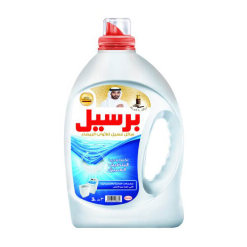 Persil White Liquid Detergent for Top Loading Machines Oud Perfume Economic Packing 3ltr