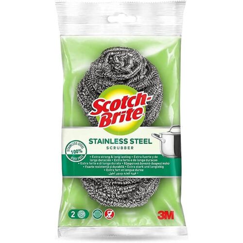 Scotch Brite Stainless Steel Scrubber 2pcs