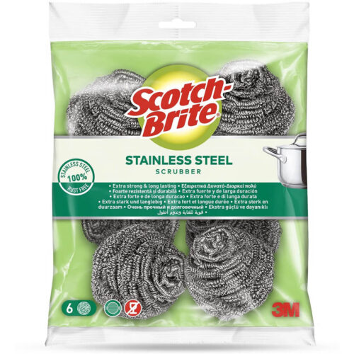 Scotch Brite Stainless Steel Spiral 6pcs