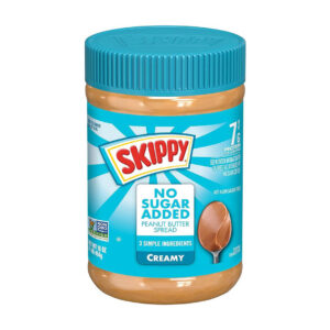 Skippy Peanut Butter Spread Creamy No Added Sugar 454g