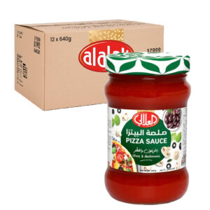 Al Alali Olive & Mushroom Pizza Sauce 640g