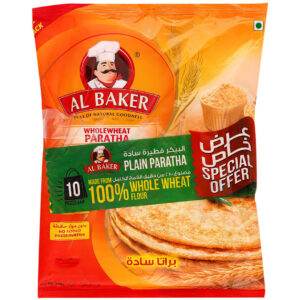 Al Baker Whole Wheat Paratha 400g
