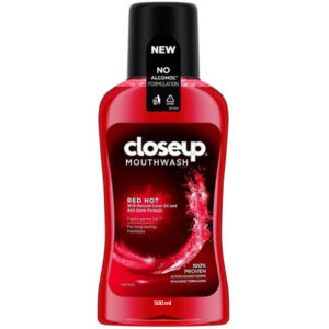 Close Up Antibacterial Mouthwash Red Hot 500ml