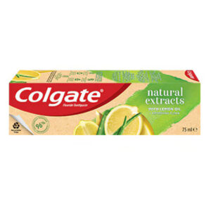 Colgate Natural Extracts Lemon Toothpaste Refreshing Clean 75ml