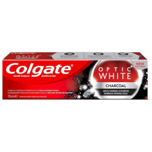 Colgate Optic White Charcoal Whitening Toothpaste 75ml