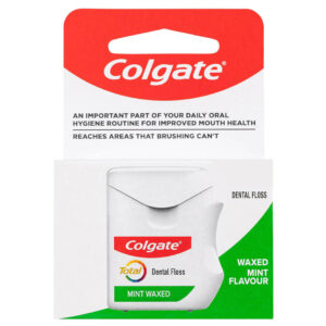 Colgate Total Mint Waxed Dental Floss White 25m