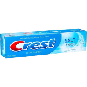 كرست معجون اسنان بالفلورايد وقوة الملح لانتعاش الثلج