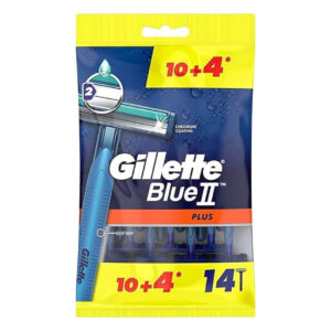 Gillette Blue II Plus Men's Disposable Razors 14pcs