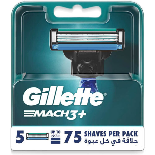 Gillette Mach 3 plus Blades 5pcs