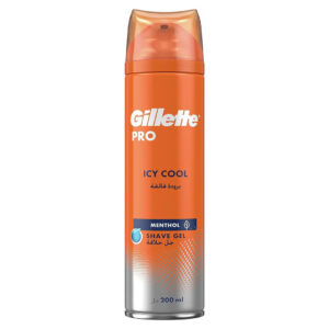 Gillette Pro Shave Gel Icy Cool Menthol Small 200ml
