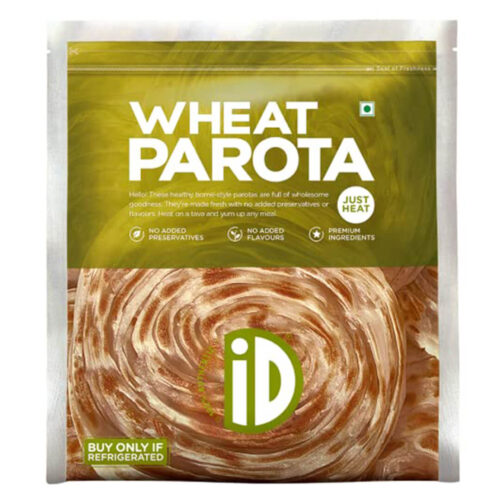 ID Natural Frozen Whole Wheat Parota 5pcs