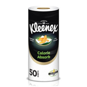 Kleenex Calorie Absorb Premium Kitchen Towel Sheets 3ply 50 sheets