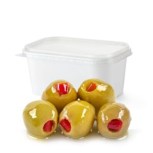 Turkish Green Olives Stuffed with Pimento