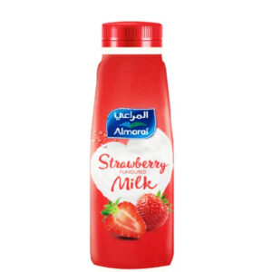 حليب بنكهة الفراولة من المراعي