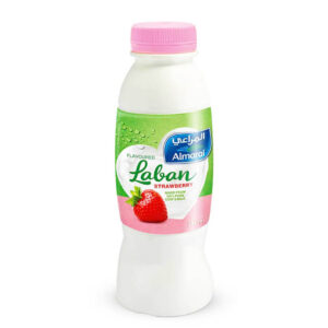 لبن بنكهة الفراولة من المراعي