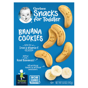 Gerber Banana Cookies Snacks 142g
