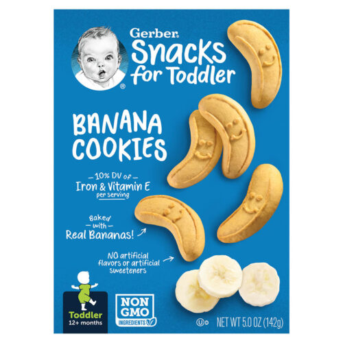 Gerber Banana Cookies Snacks 142g
