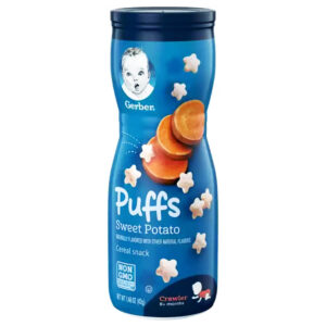 Gerber Puffs Cereal Snack Sweet Potato 42g