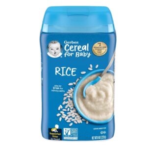 Gerber Single Grain Rice Cereal 227g