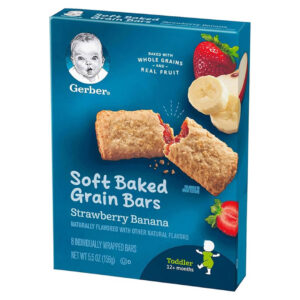 Gerber Soft Baked Grain Bar Strawberry Banana 156g