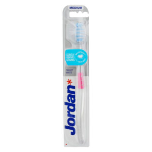 Jordan Toothbrush Target White Medium 1pc