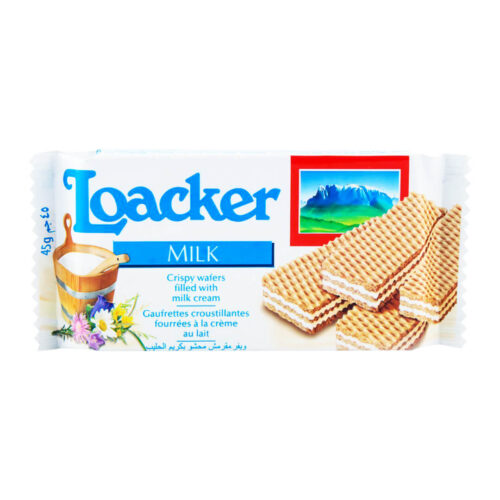 Loacker Crispy Wafers Regular Pack 45g