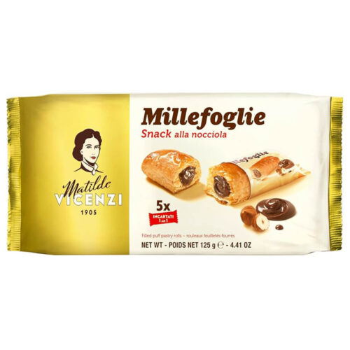 Matilde Vicenzi Puff Pastry Hazelnut 125g
