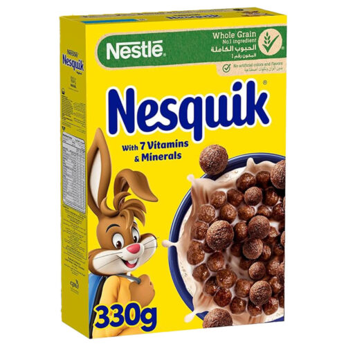 Nestle Nesquik Chocolate Breakfast Cereal Pack 330g